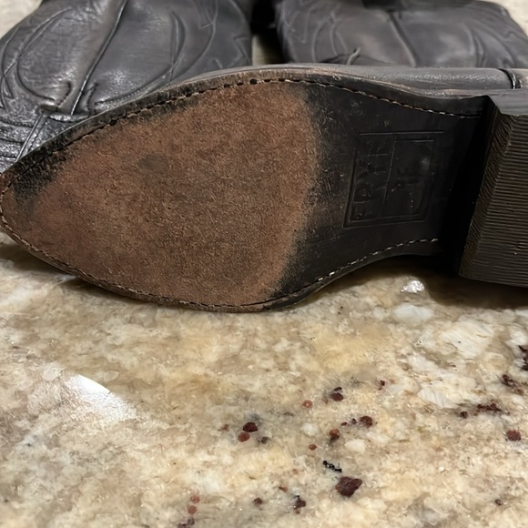 Frye cowboy style boot - Picture 8 of 11
